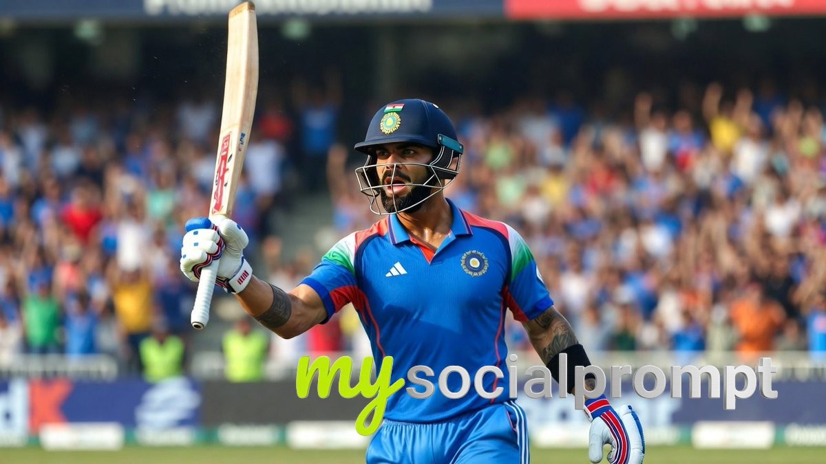 nanobanana prompt: Virat Kohli Cinematic Sports Photography Realistic Portrait 4