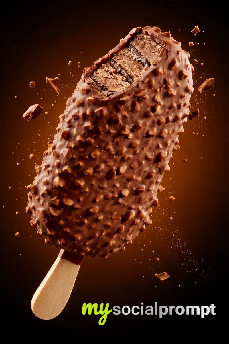nanobanana prompt: Hyperreal Food Photography with Frozen Motion Dynamics 2