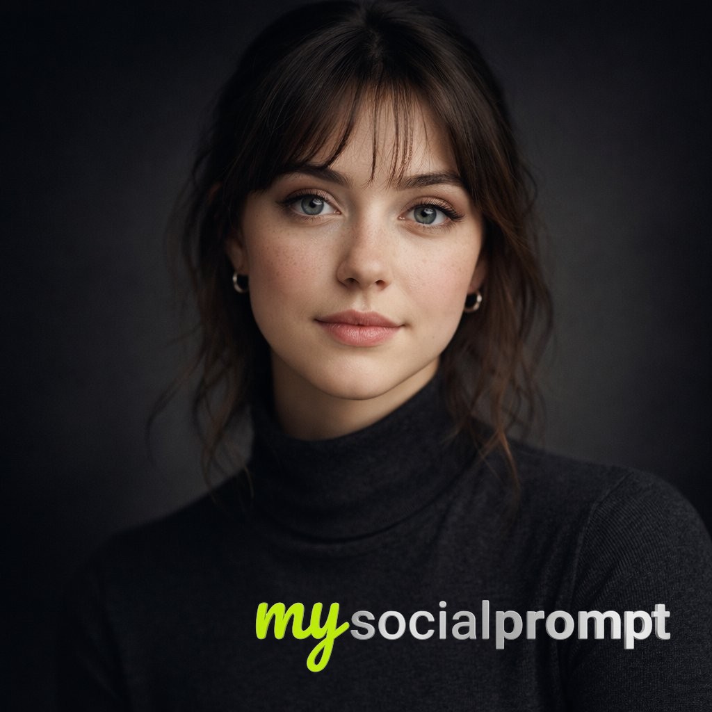 nanobanana prompt: Hyper-realistic Studio Portrait with Cinematic Lighting 2