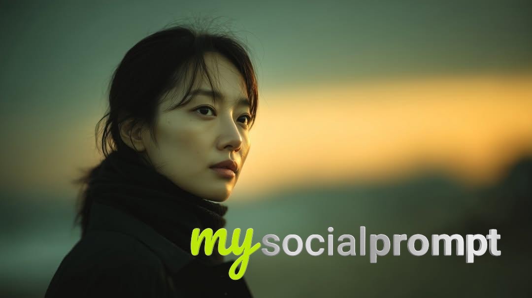 nanobanana prompt: Cinematic Golden Hour Portrait with Teal & Orange Grading