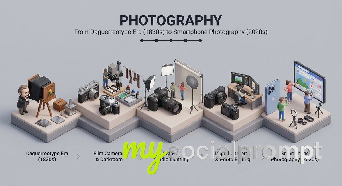nanobanana prompt: Isometric Diorama of Historical Evolution with PBR Shading 2