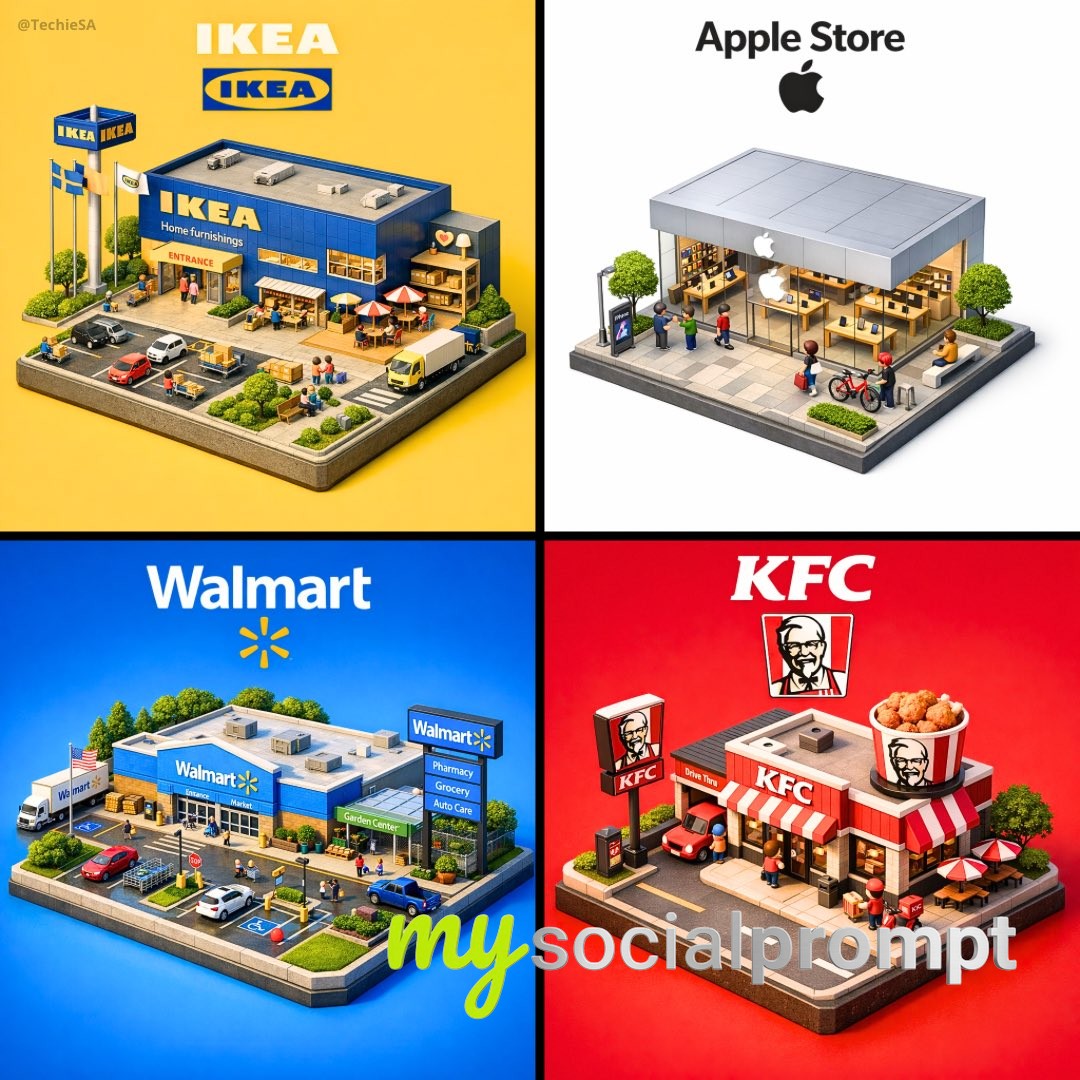 nanobanana prompt: Isometric Diorama with PBR Materials & Cinematic Lighting