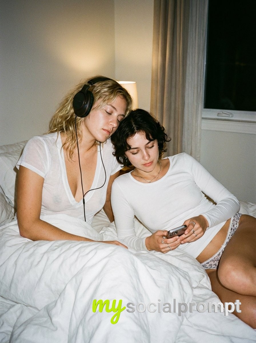 nanobanana prompt: Candid Lifestyle Photography with Intimate Cinematic Lighting