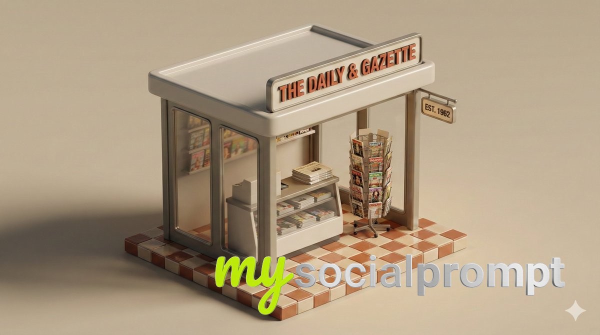 nanobanana prompt: Isometric Diorama of Urban Retail with Minimalist Composition 4