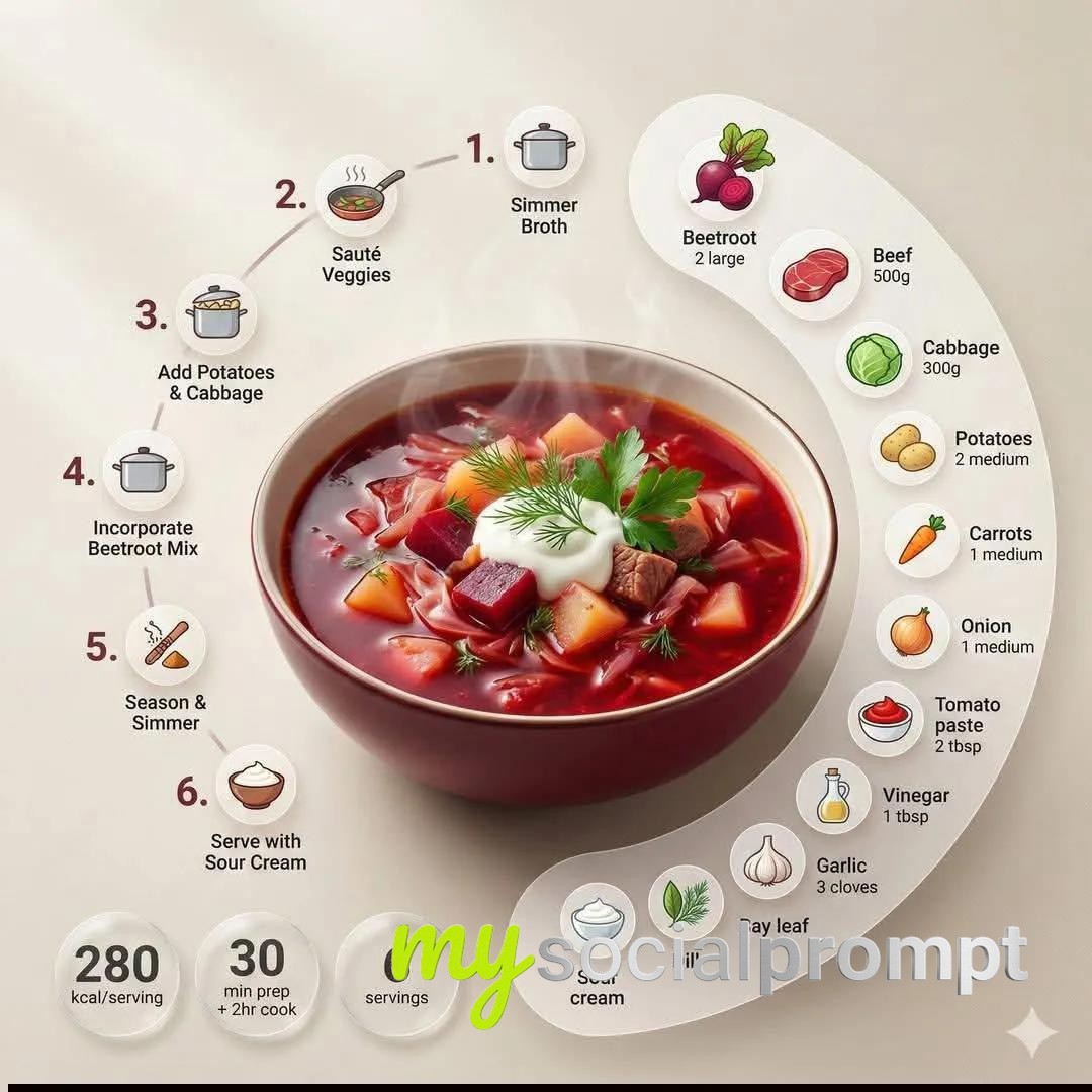 nanobanana prompt: Minimalist Scandinavian Recipe Infographic with 3-Quarter Food Styling 3