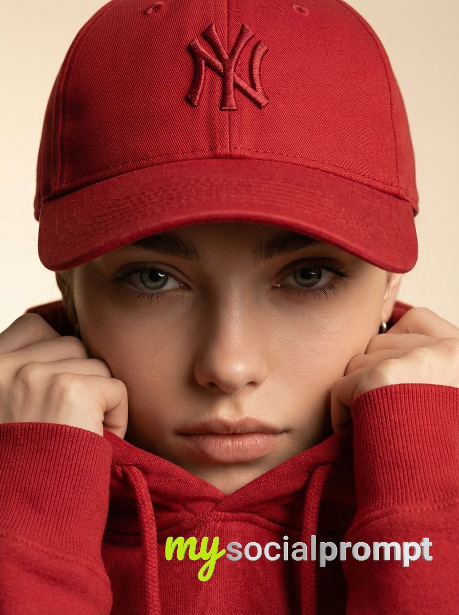 nanobanana prompt: Ultra-Realistic Fashion Portrait with Cinematic Lighting
