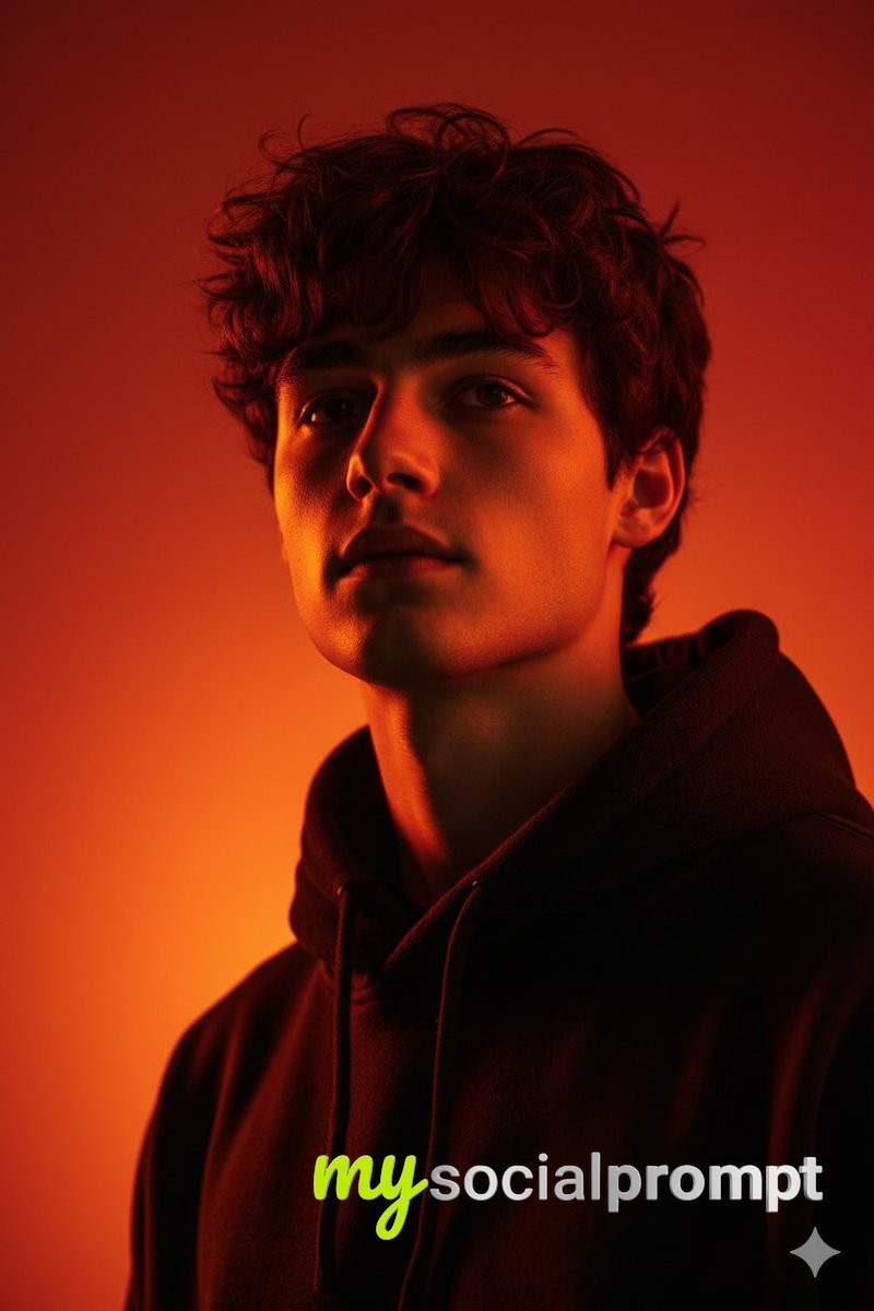 nanobanana prompt: Heroic Cinematic Portrait with Chiaroscuro Lighting 2