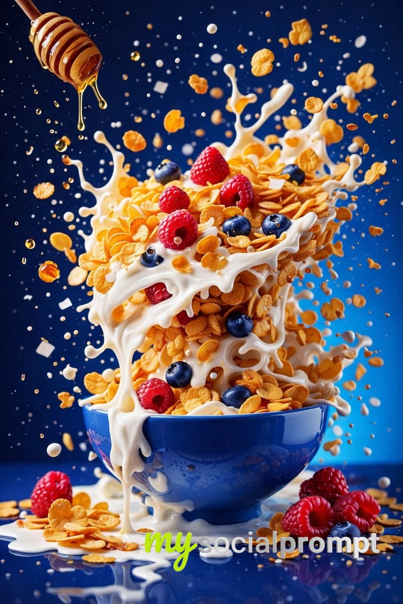nanobanana prompt: Hyper-realistic Food Photography with Cinematic Motion