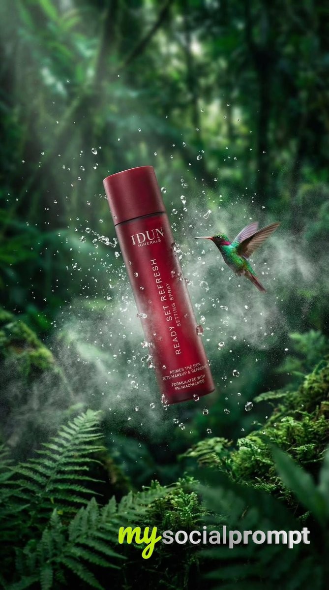 nanobanana prompt: Eco-Luxury Product Photography with Cinematic Lighting 3