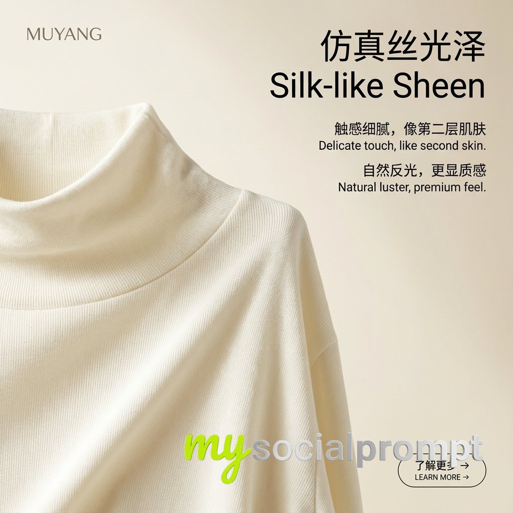 nanobanana prompt: Minimalist Fashion Editorial with Asian Model in Neutral Knitwear 3