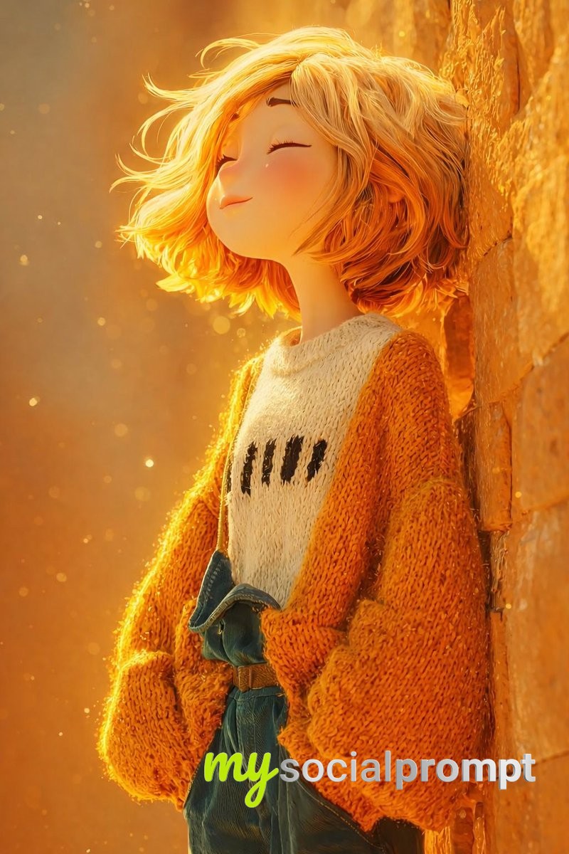 nanobanana prompt: Golden Hour Rustic Village with Cinematic Volumetric Lighting 2