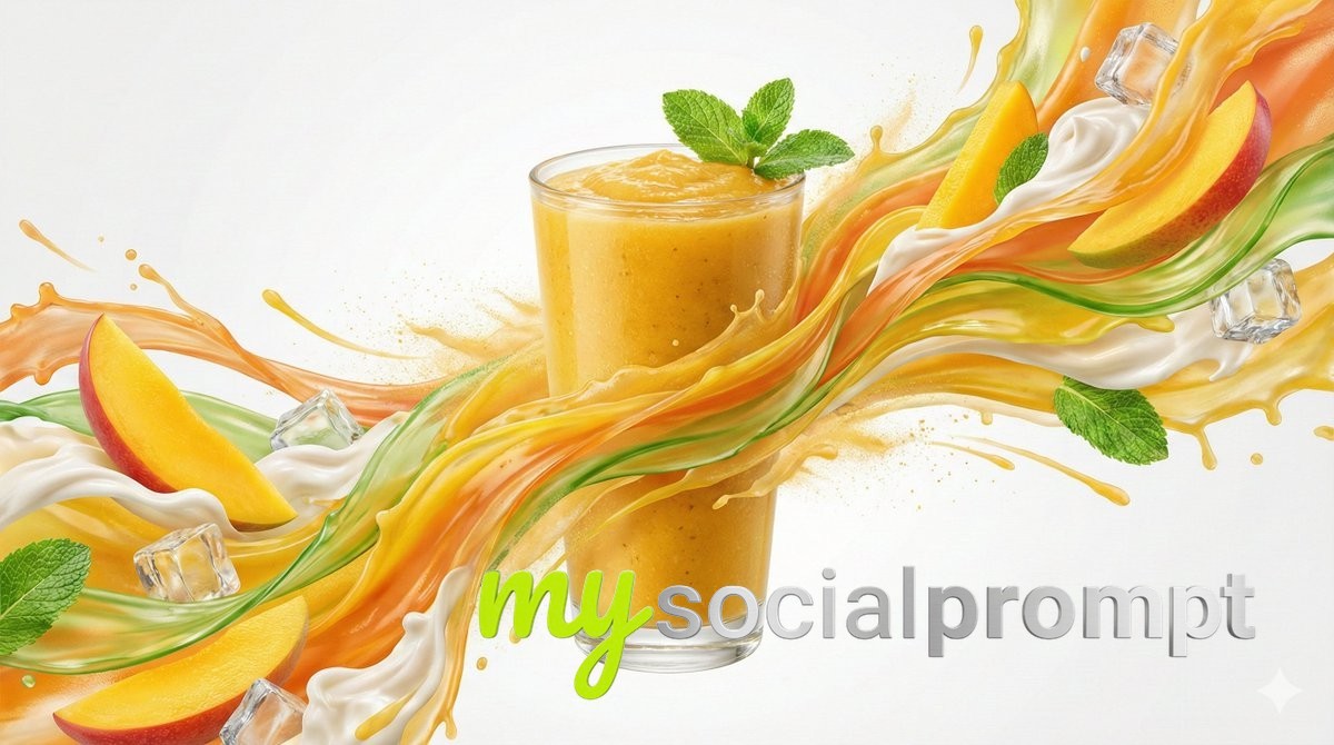 nanobanana prompt: Cinematic Food Photography with Dynamic Energy Ribbons 2