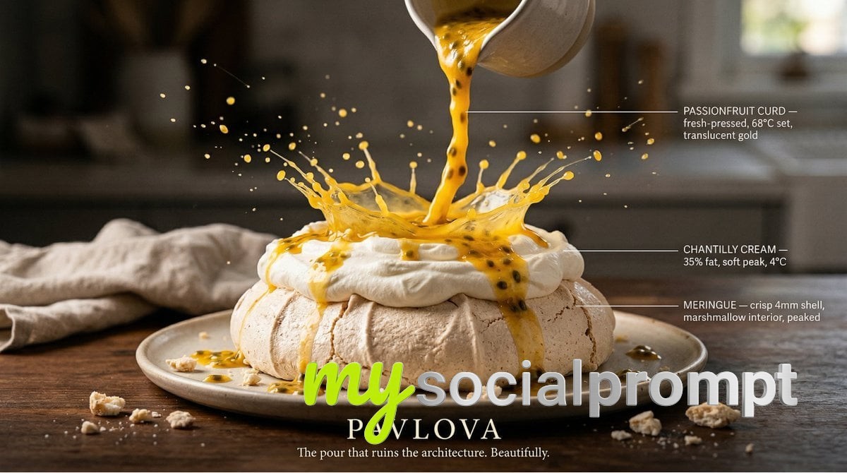 nanobanana prompt: Ultra High-Speed Food Photography: Cinematic Liquid Pour on Matte Surface 4