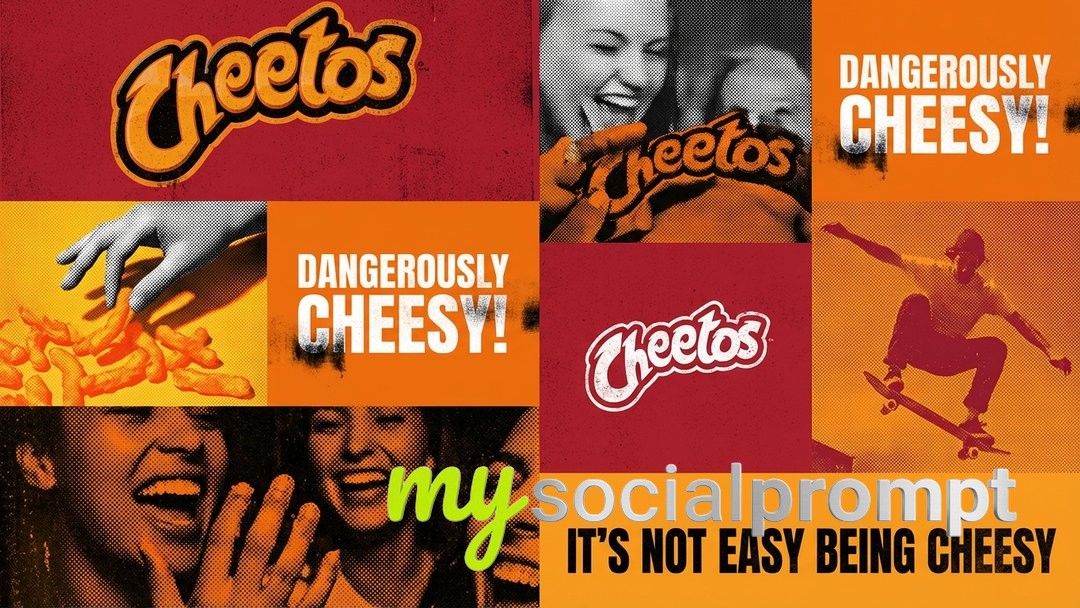 nanobanana prompt: Campaign Visual Identity Grid with Print Grunge & Halftone Textures
