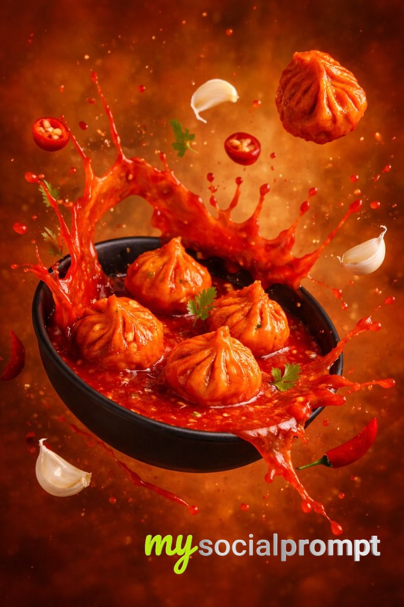 nanobanana prompt: Hyper-realistic Food Photography with Cinematic Motion