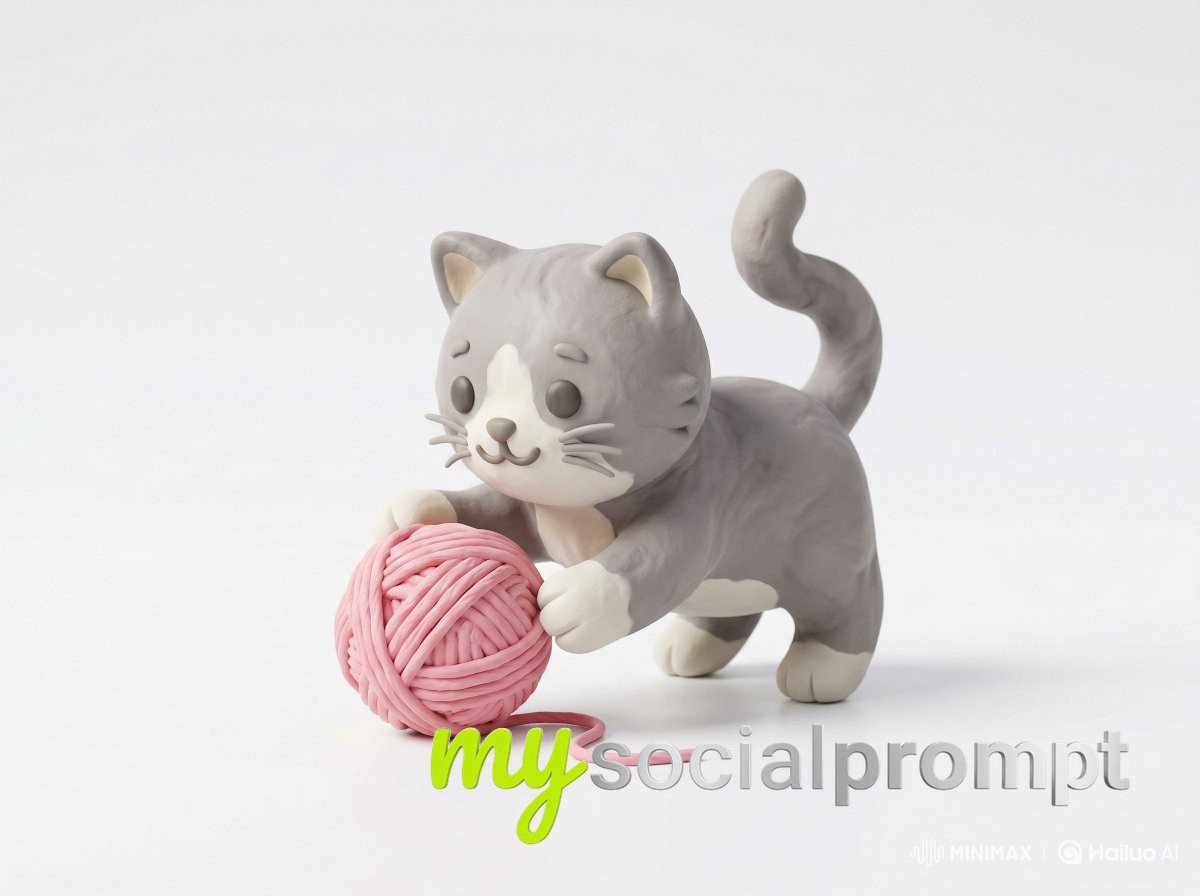 nanobanana prompt: Cute 3D Clay Icon Character – Playful Minimalist Design 2