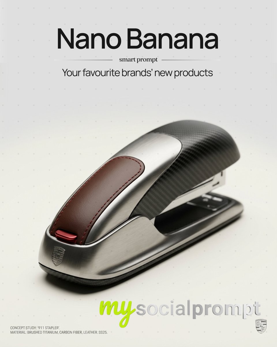 nanobanana prompt: Glossy Editorial Concept Art of a Sculptural Functional Object