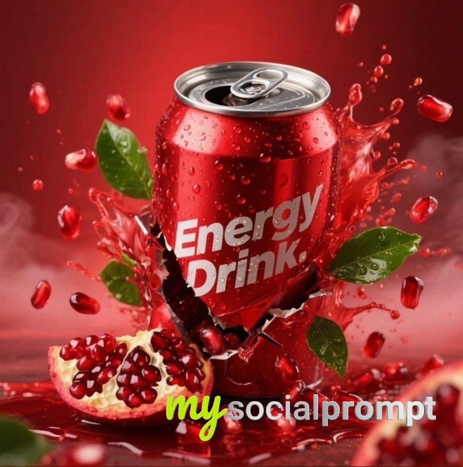 nanobanana prompt: Hyper-Realistic Protein Shake Ad with Dynamic Splash Photography 3