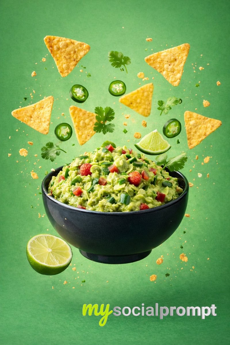nanobanana prompt: Cinematic Food Photography with Floating Bowl & Hyper-realistic Textures 4