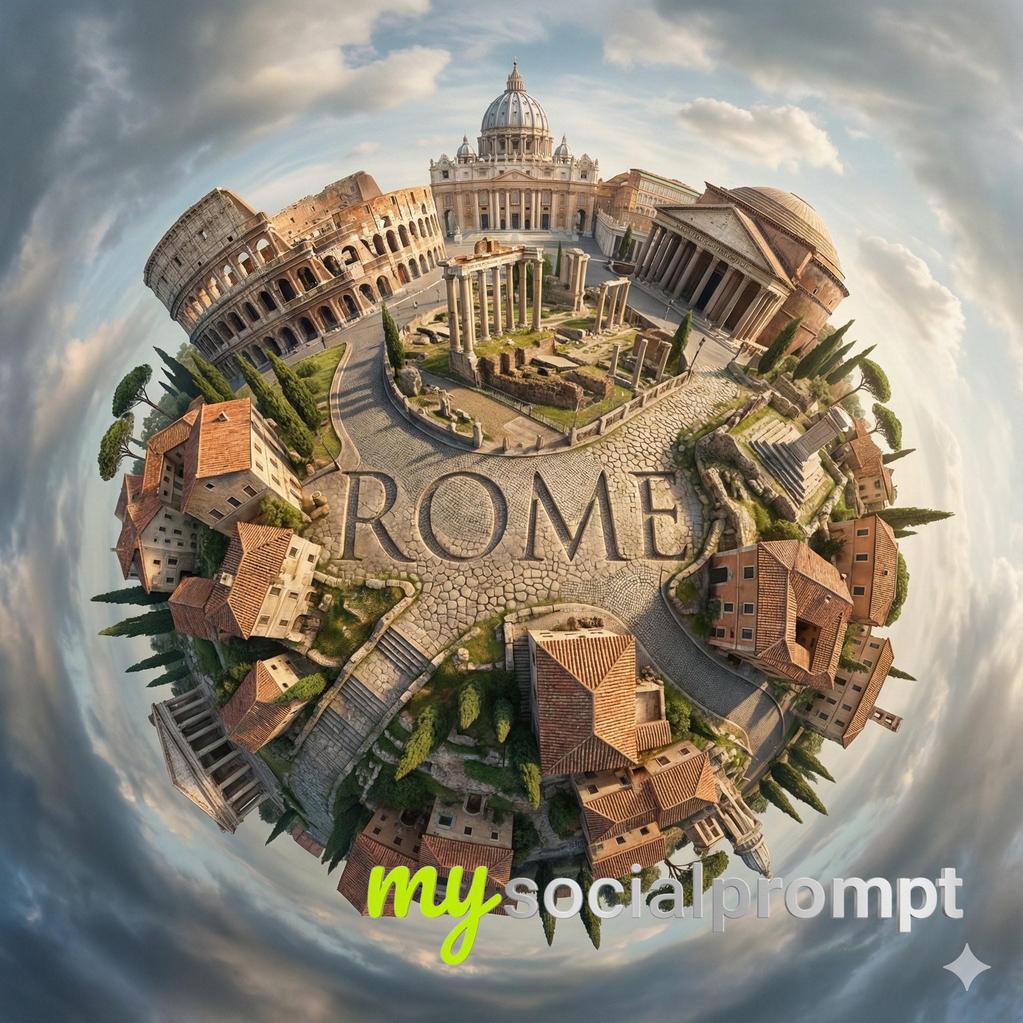 nanobanana prompt: Hyperrealistic Spherical Panorama with Cinematic Lighting