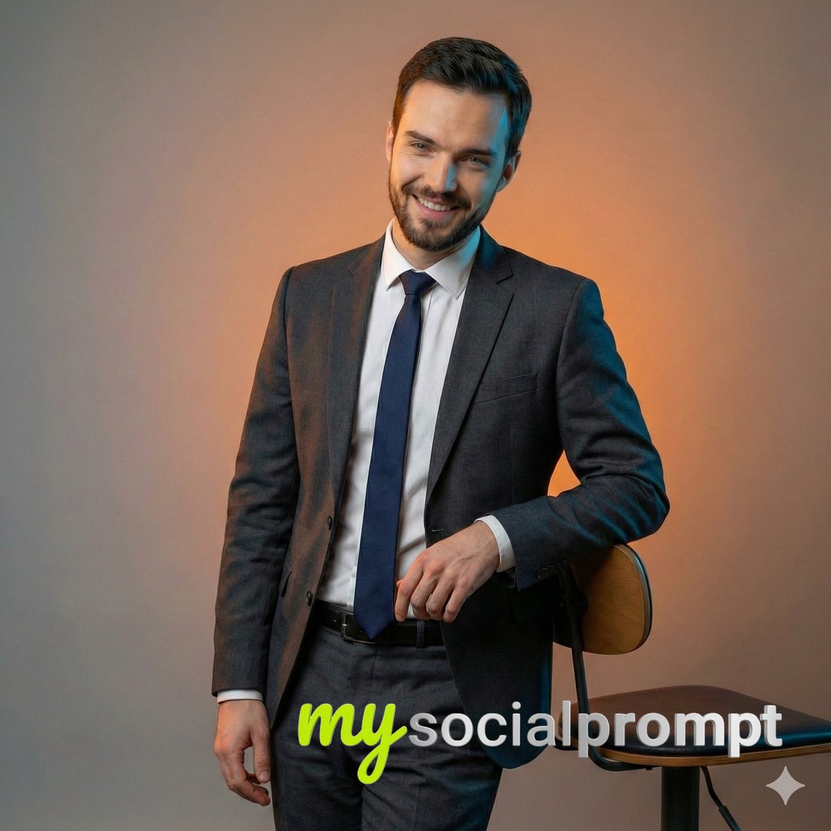 nanobanana prompt: Corporate Portrait with Studio Lighting & Professional Framing 2