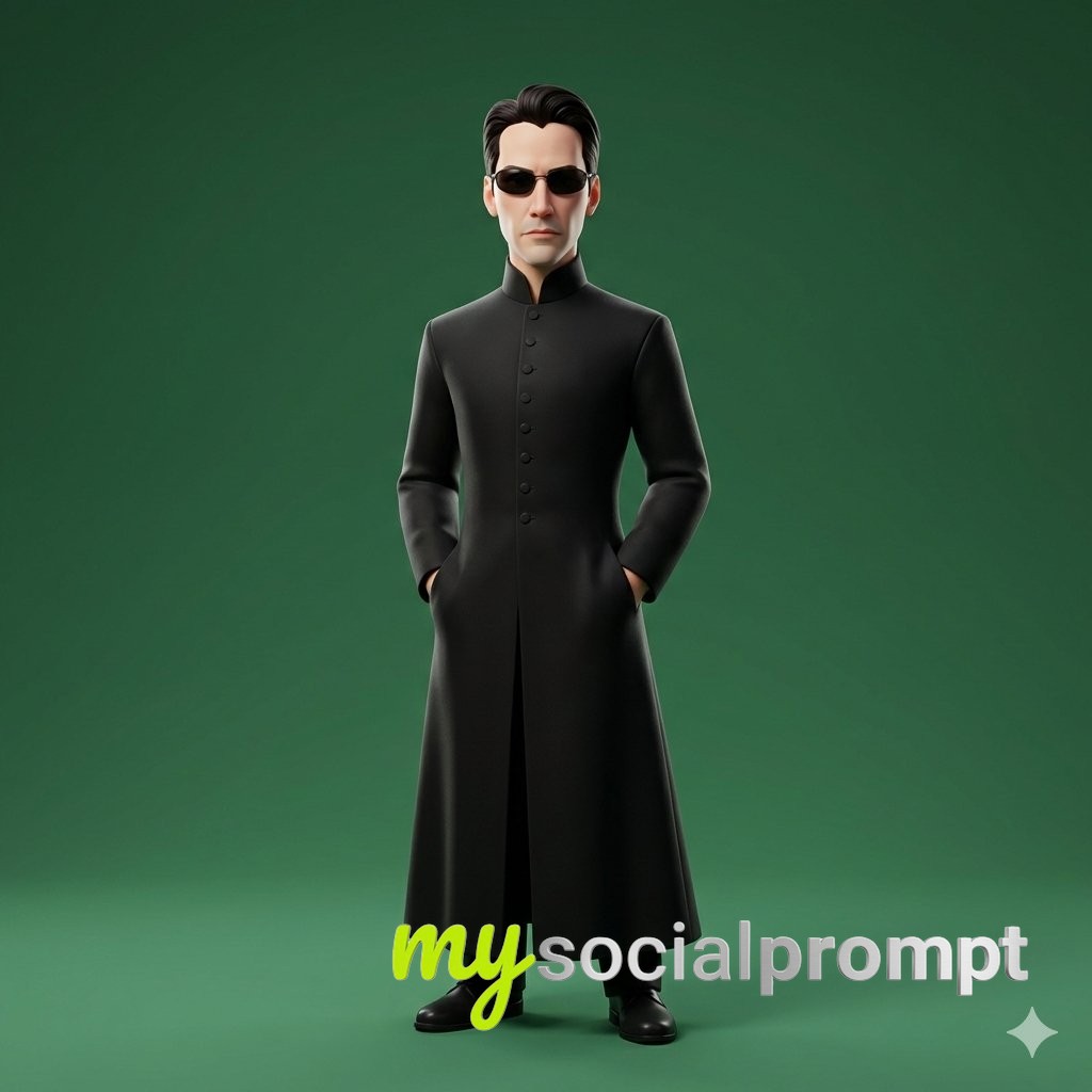 nanobanana prompt: Anthropomorphic Streetwear Character in 3D Stylized Cartoon 2