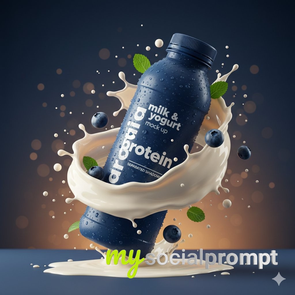 nanobanana prompt: Hyper-realistic Commercial Product Photography with Cinematic Lighting