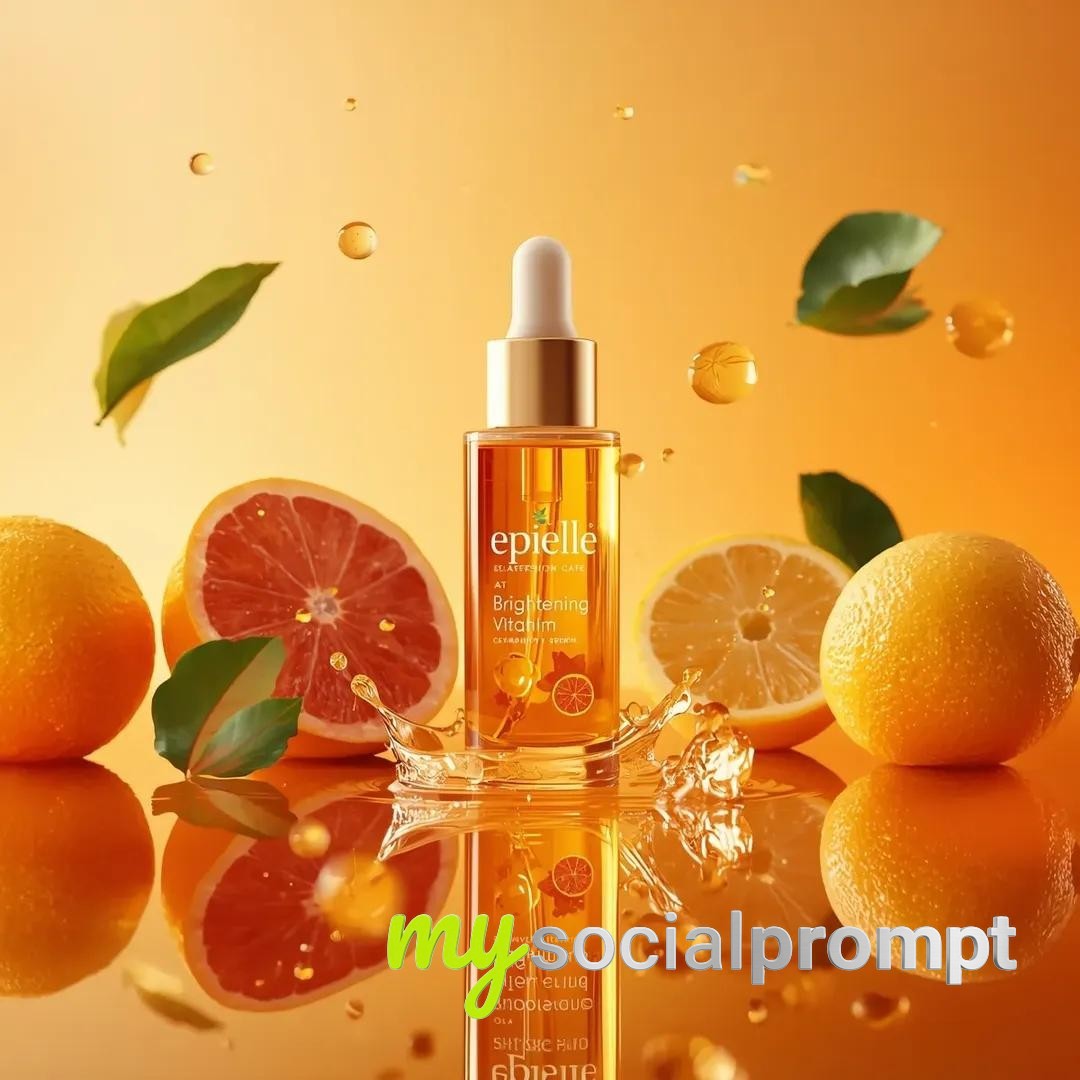nanobanana prompt: Cinematic Realism in Skincare Product Photography with Citrus Accents 2