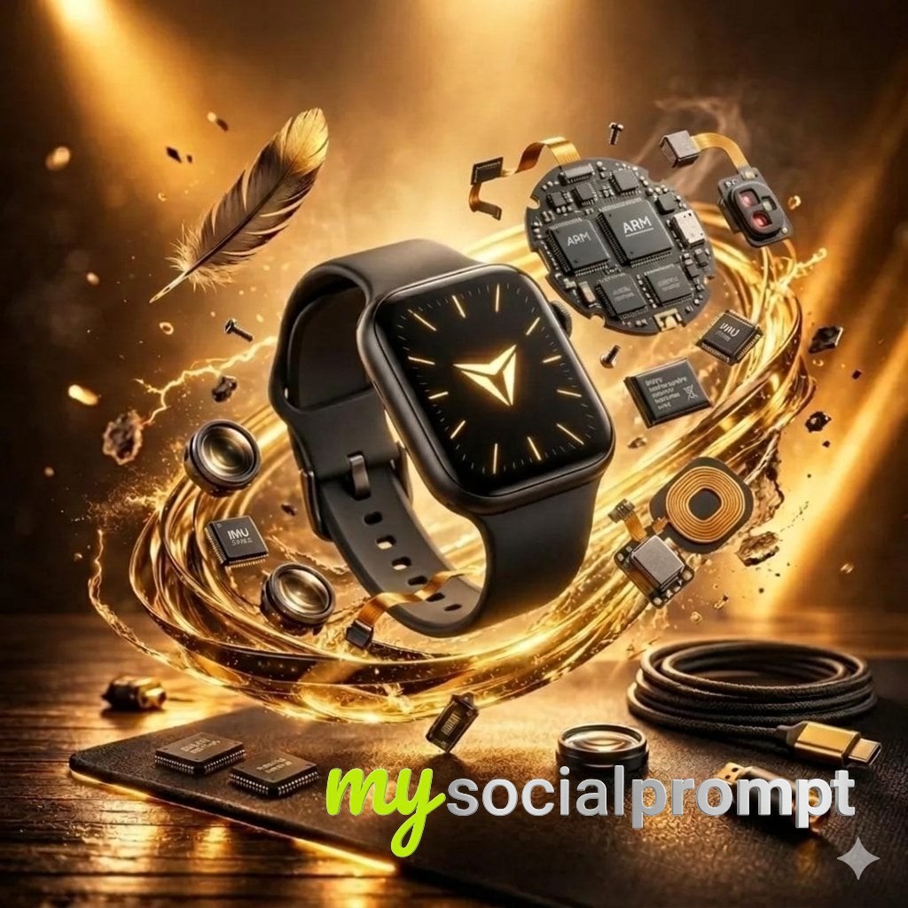 nanobanana prompt: Hyper-realistic Gaming Mouse with Cinematic Energy Rings 2