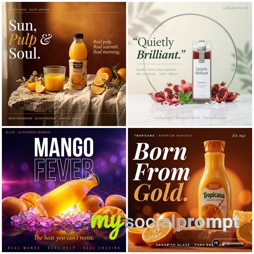 nanobanana prompt: Cinematic Mediterranean Brunch & Minimalist Wellness Poster