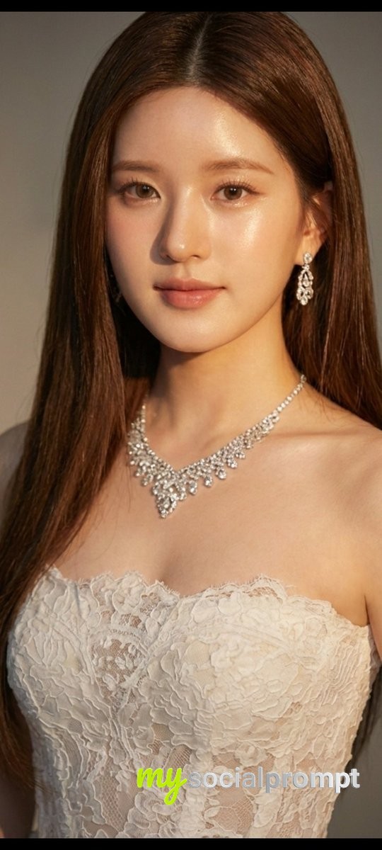 nanobanana prompt: Zhao Lusi in Bridal Gown with Cinematic Lighting 4