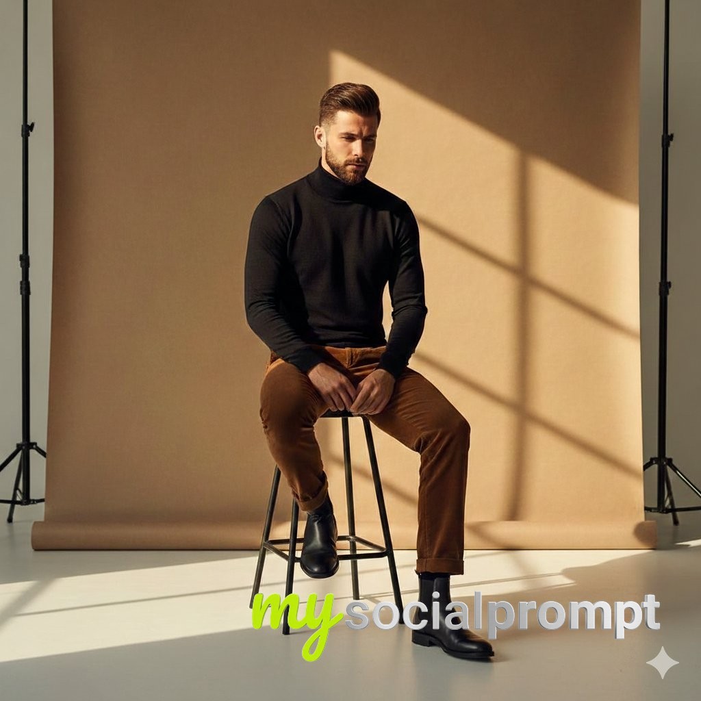 nanobanana prompt: Minimalist Chiaroscuro Portrait of Cristiano Ronaldo