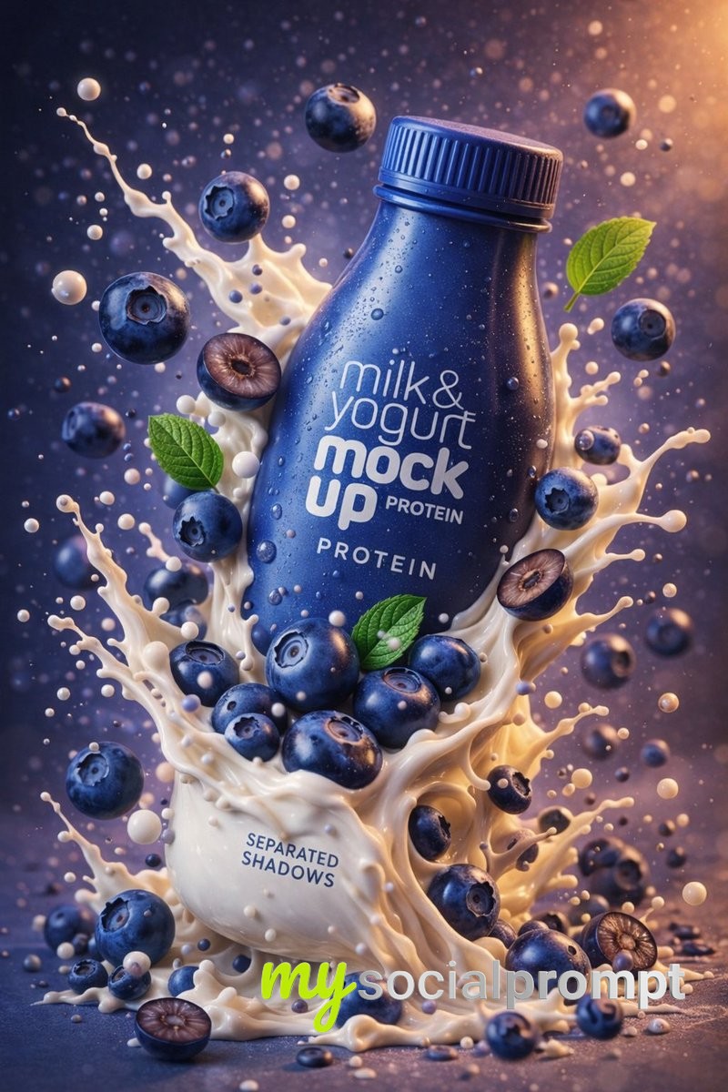 nanobanana prompt: Hyper-realistic Beverage Splash Photography with Cinematic Lighting 4
