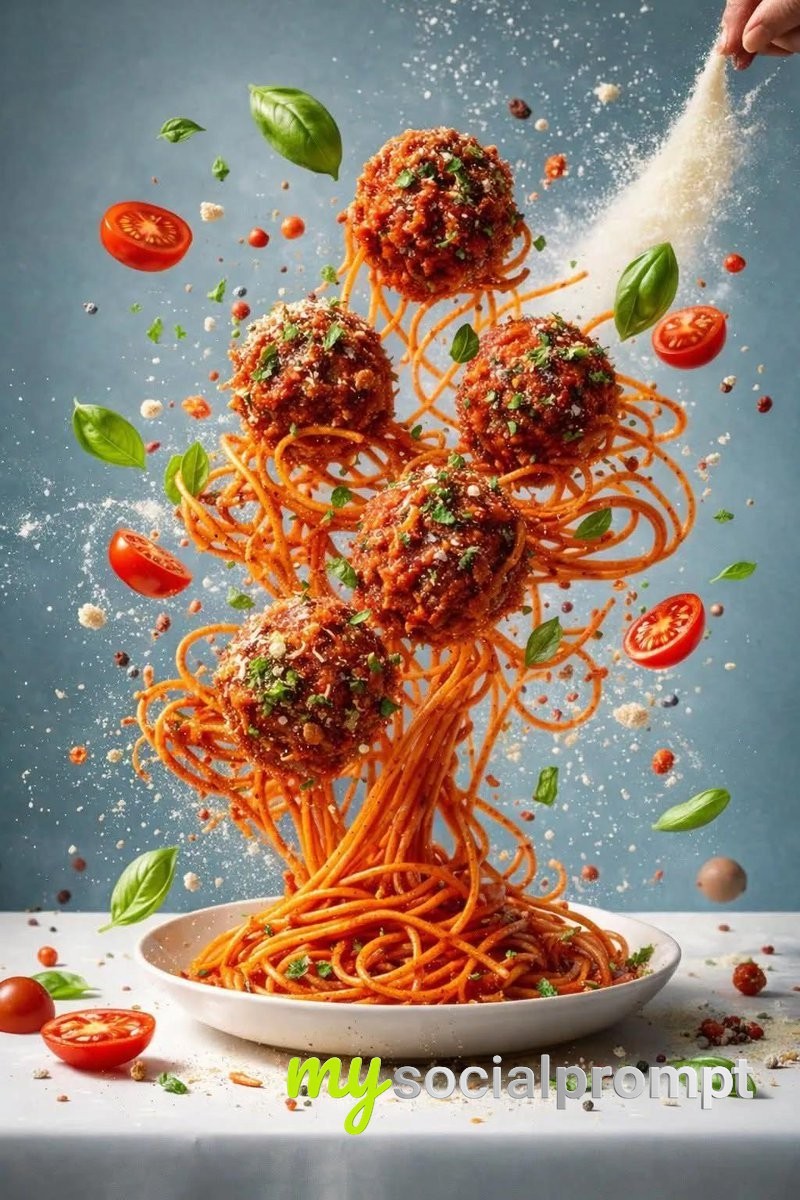 nanobanana prompt: Hyper-realistic Salad Explosion with Cinematic Lighting 2