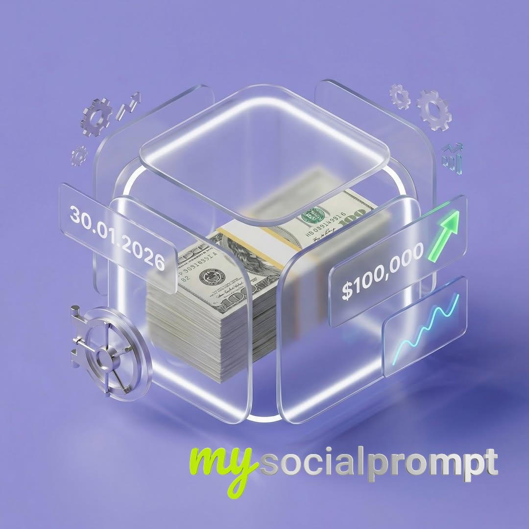 nanobanana prompt: Isometric Glassmorphism Composition with Hyper-realistic Gold 4