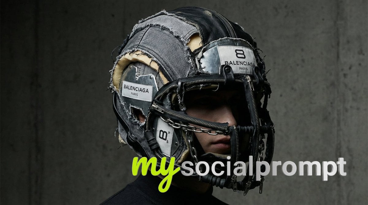 nanobanana prompt: Hyperrealistic Editorial Mask Sculpture in Dramatic Studio Light - AI Prompt Image 2