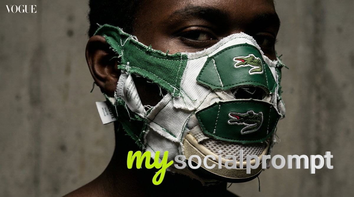 nanobanana prompt: Hyperrealistic Editorial Mask Sculpture in Dramatic Studio Light - AI Prompt Image 4