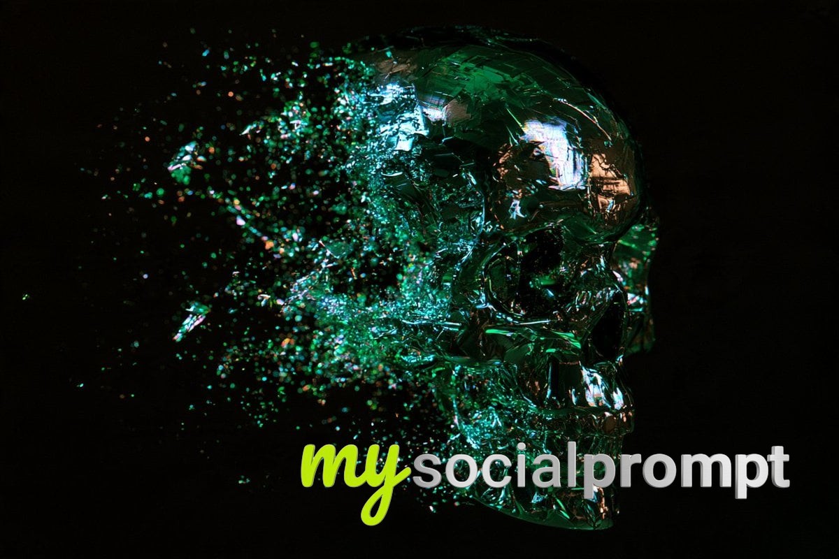 nanobanana prompt: Quantum Holographic Disintegration in Cinematic Lighting image 3