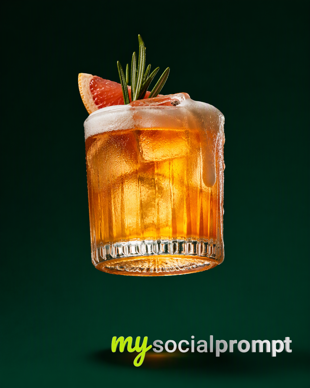 Hyperrealist Floating Drink Photography: Dramatic Lighting & Translucent Textures