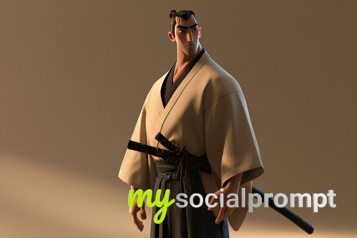Stylized Animated Character: A Study in Soft Cinematic 3D Rendering image 4