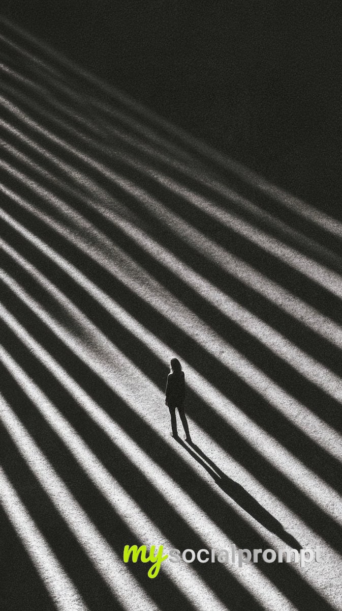 Surreal Minimalist Portrait: A Woman’s Grace in Grand Master Shot image 3