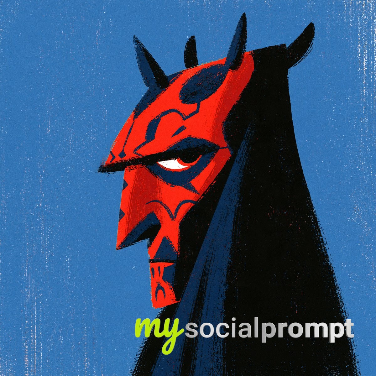 Cinematic Sith Portrait: Darth Maul in Hyper-Realistic Cloak and Shadow