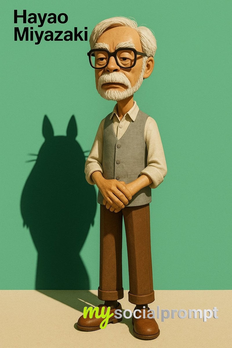 Surrealist Pixar 3D Dalí Portrait with Melted Clock Shadow Projection image 3