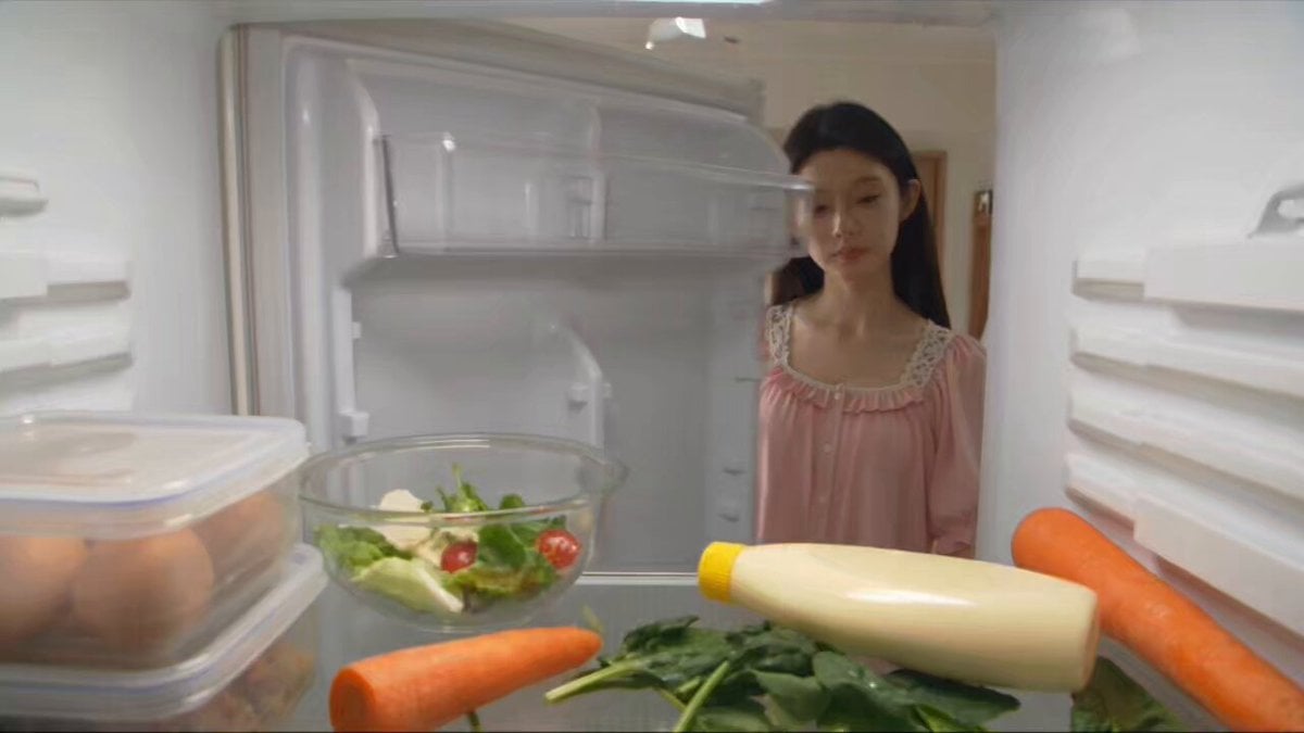 Hyperrealistic 2000s Japanese Vlog: Refrigerator Cleanout & Organization