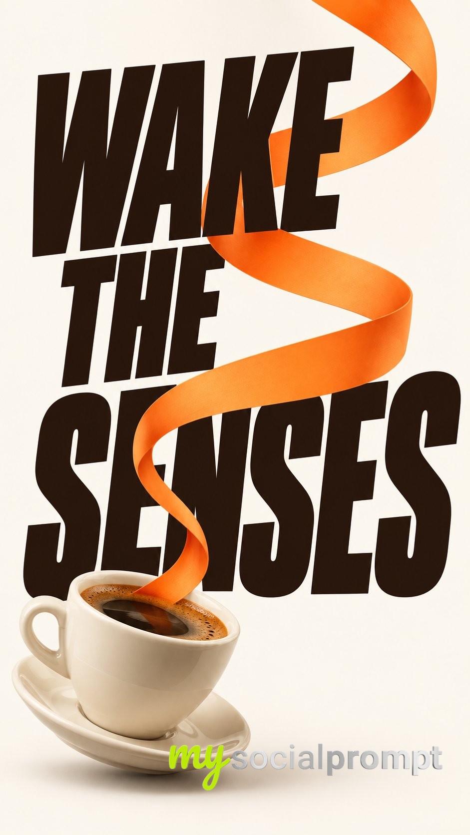 Electric Ribbon Advertising Poster Template — image 3