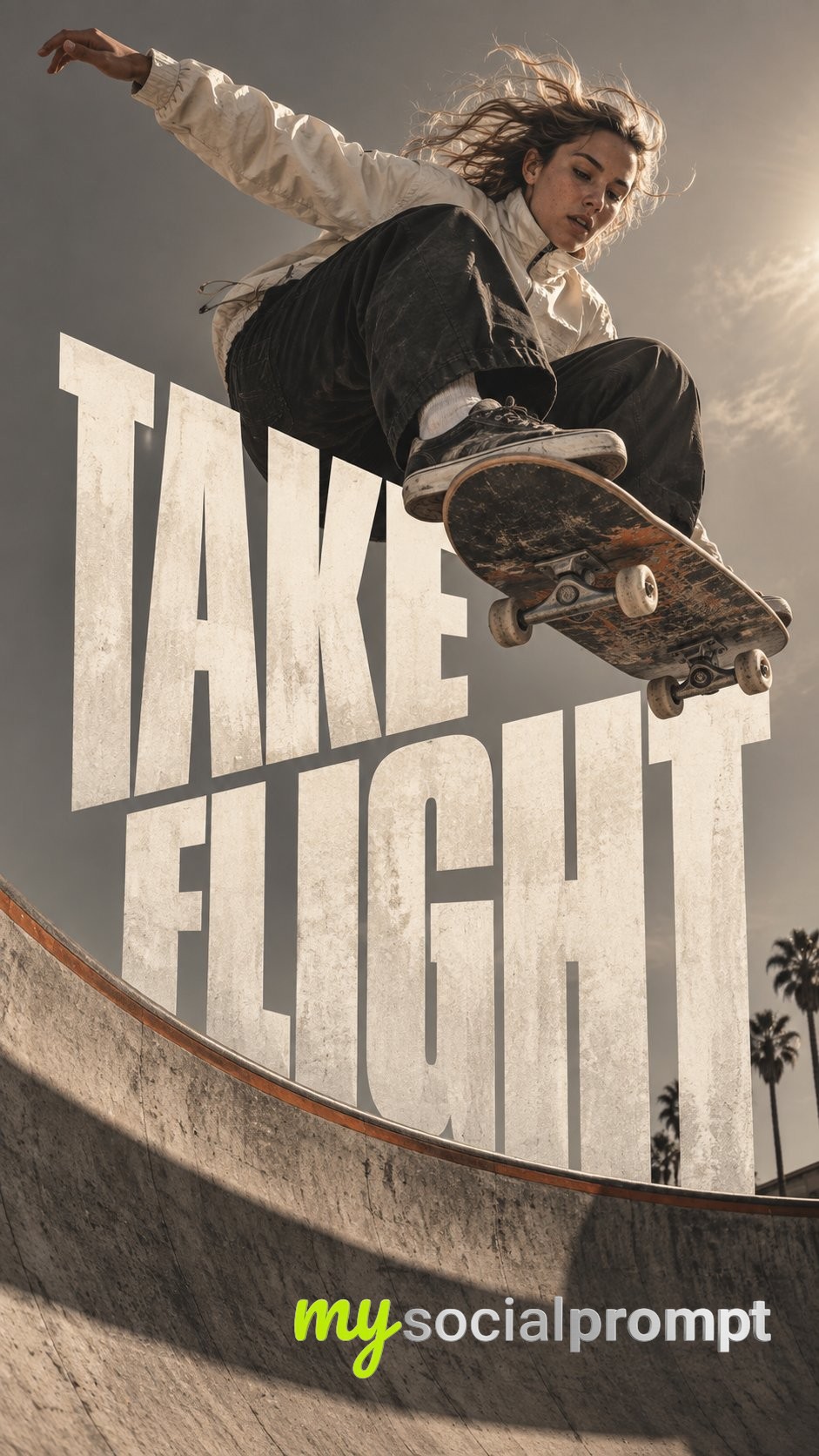 Monumental Sports Poster With Condensed Type